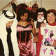 Ann Windsor, Uncle Felix and me at a Fancy Dress Party